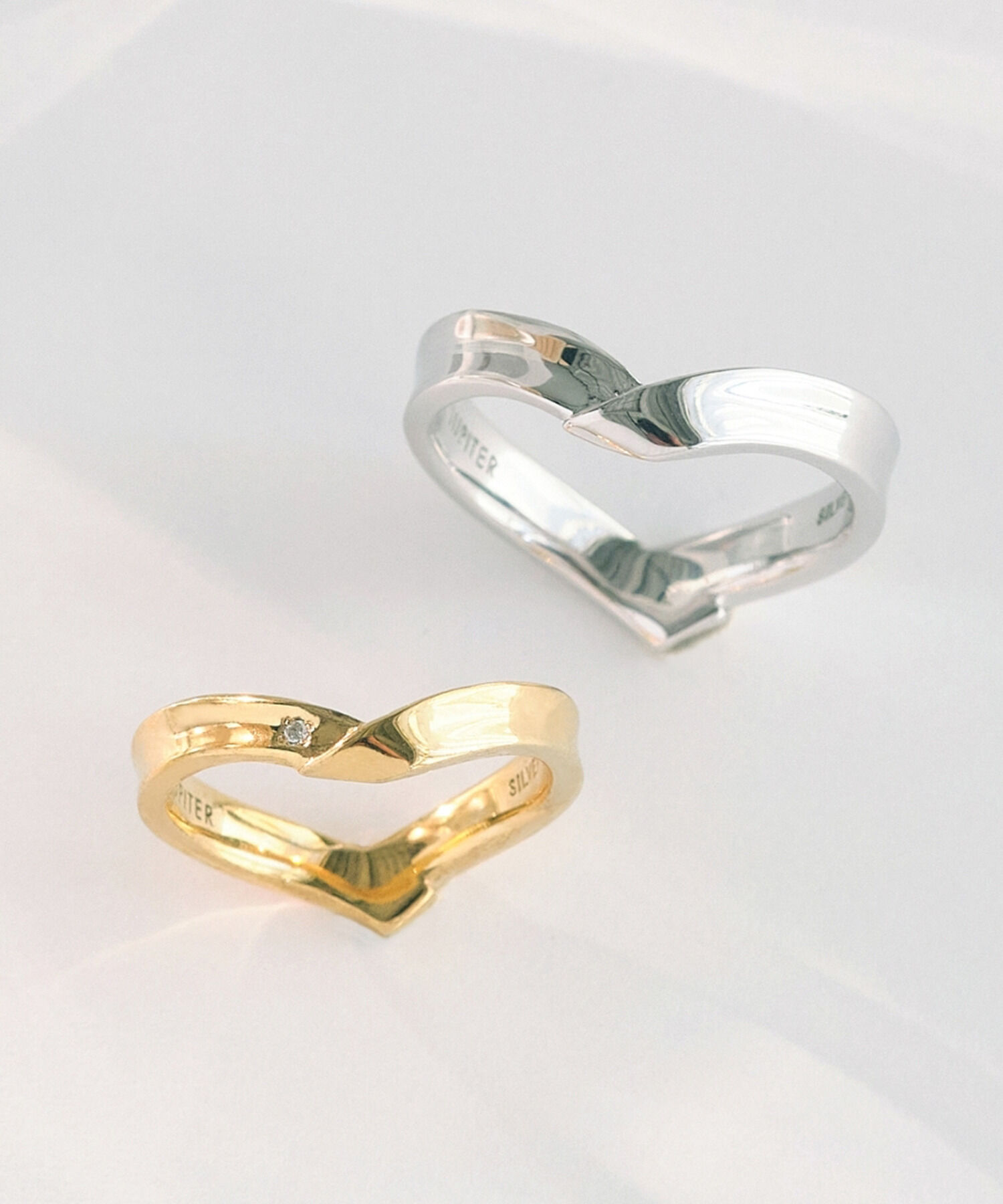 JUPITER「【SV925】ベーシックリング/ペア」|リング|