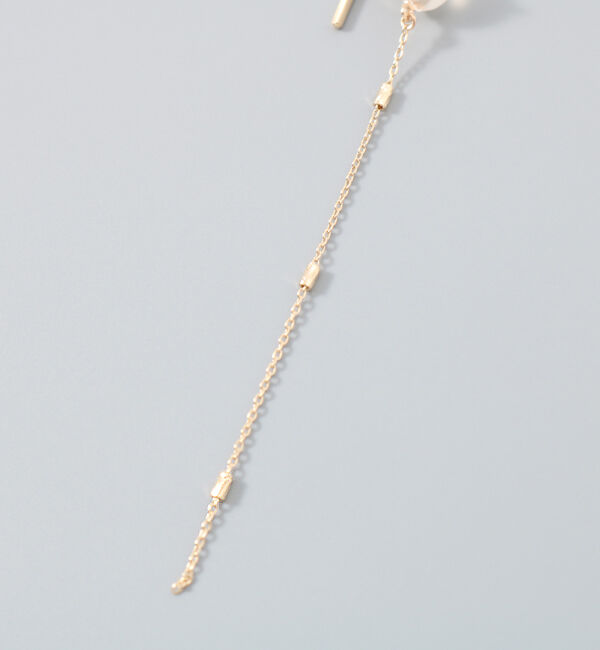 JUPITER「【K10】バーピアス＆チェーンピアスキャッチセット/2way」|ピアス|