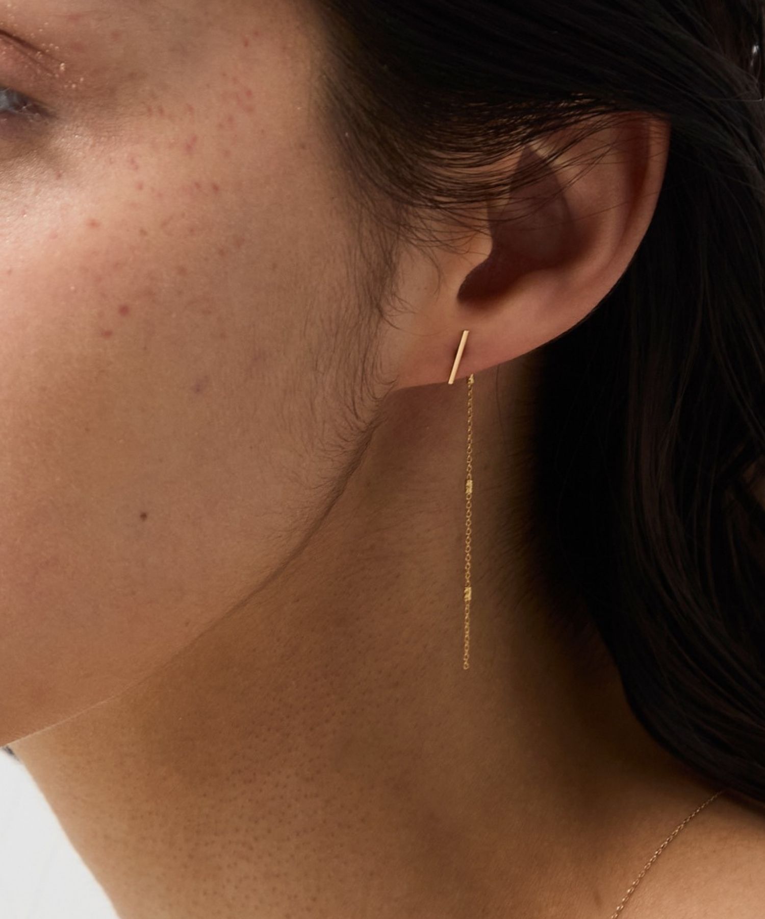 JUPITER「【K10】バーピアス＆チェーンピアスキャッチセット/2way」|ピアス|