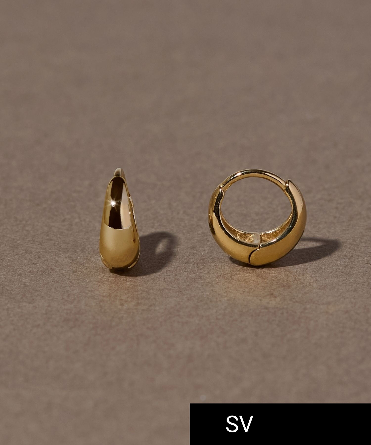 JUPITER「【SV】ドロップフープピアス ゴールド ニッケルフリー　」|ピアス|ゴールド