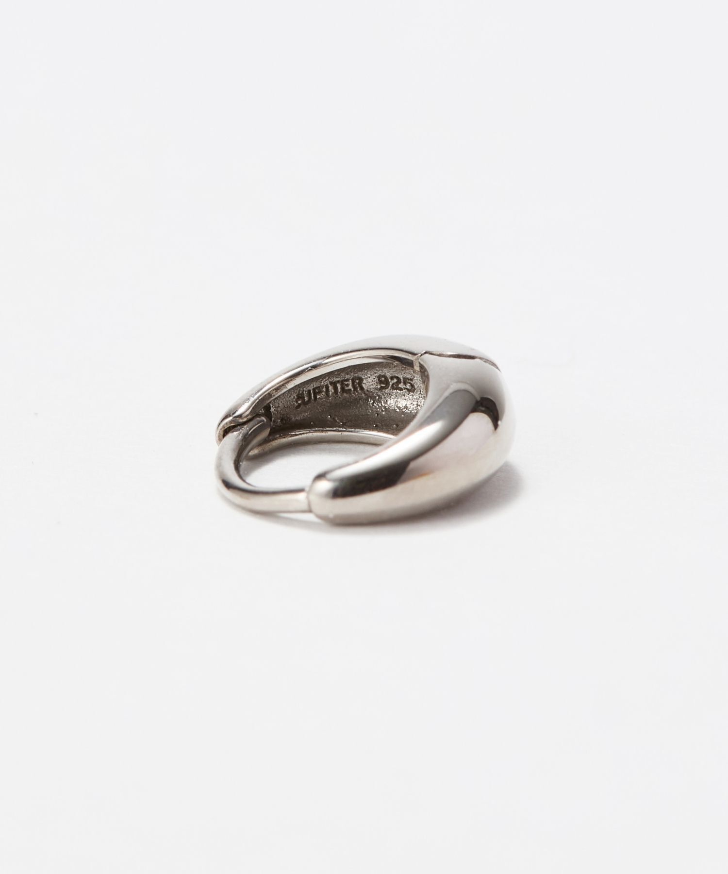 JUPITER「【SV】ドロップフープピアス シルバー ニッケルフリー　金属アレルギー対応」|ピアス|