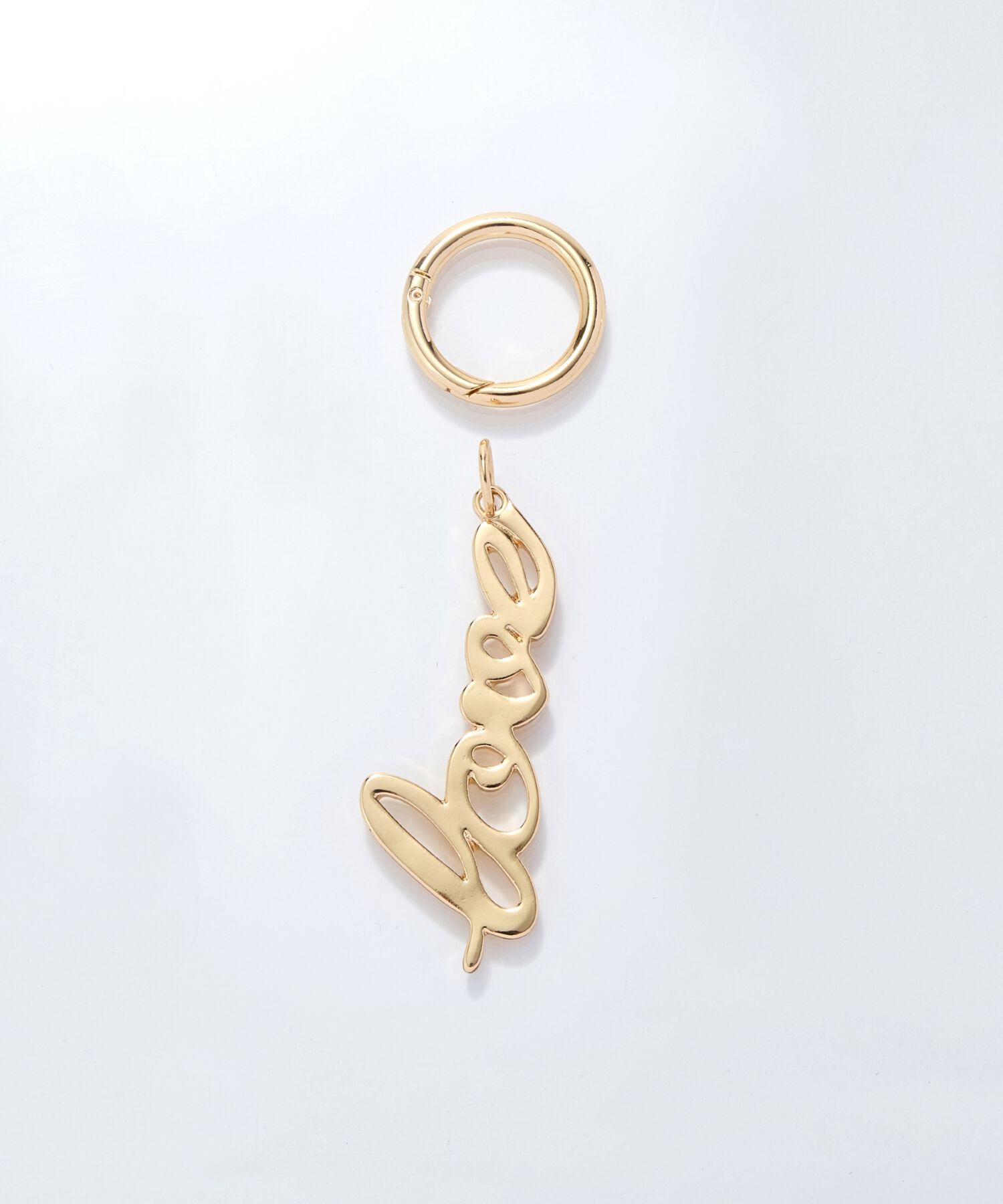 Phoebe「レタードキーチャーム　ラブ」|チャーム・キーホルダー|