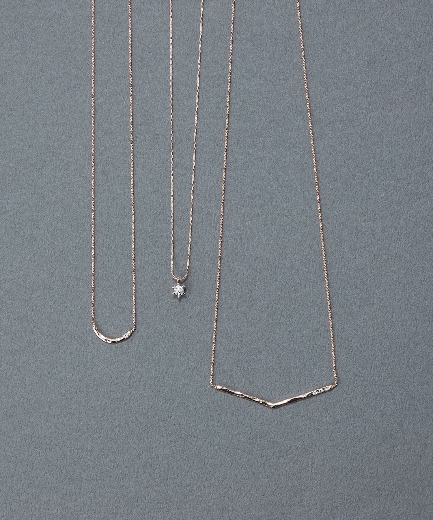 Phoebe「【金属アレルギー対応】エターナルクレセントネックレス」|ネックレス|