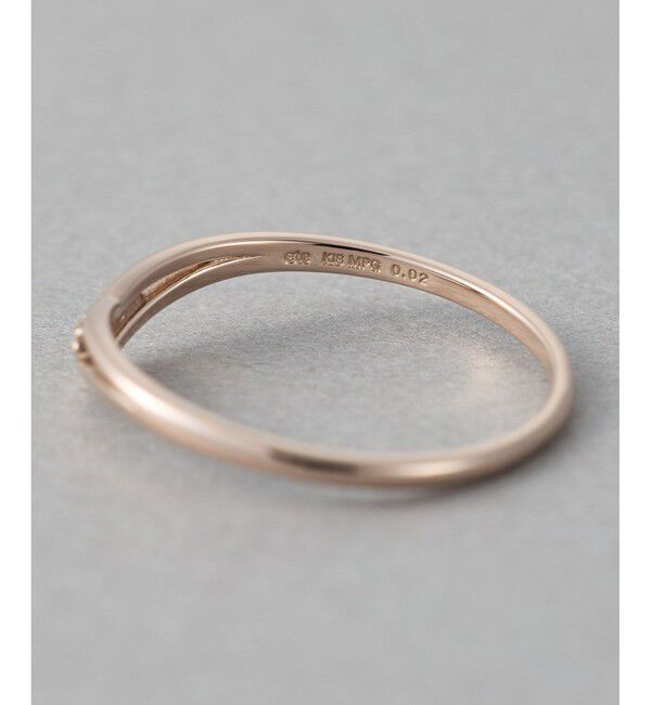 ete「[ムーンリット] K18MPG ダイヤモンド リング」|リング|