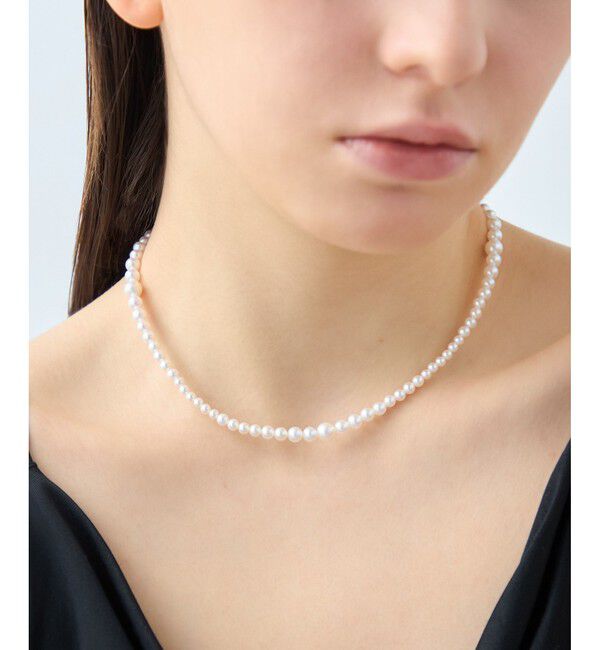 ete「[パール] K18YG チョーカー ネックレス」|ネックレス|