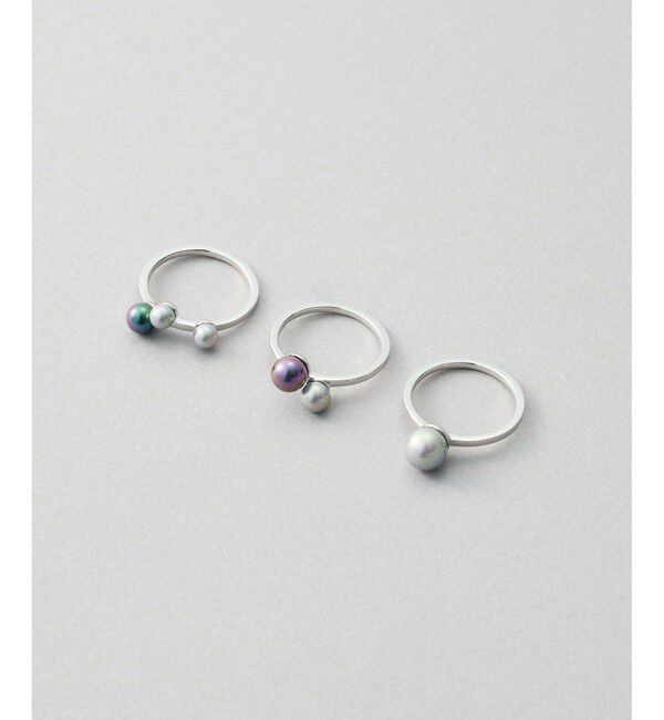 Jouete「セットリング カラーパール」|リング|