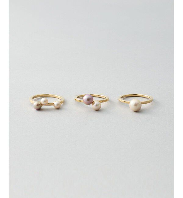 Jouete「セットリング カラーパール」|リング|