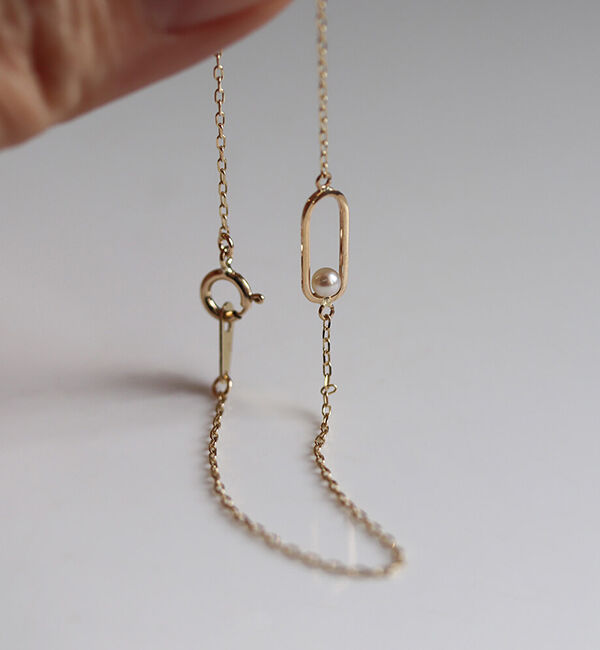  「パール ブレスレット | K10YG」|ブレスレット・バングル|