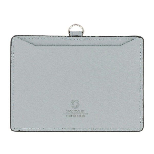 PEDIR「PEDIR(ペディール) ディアシュリンク 本革 リール付IDケース」|定期入れ|