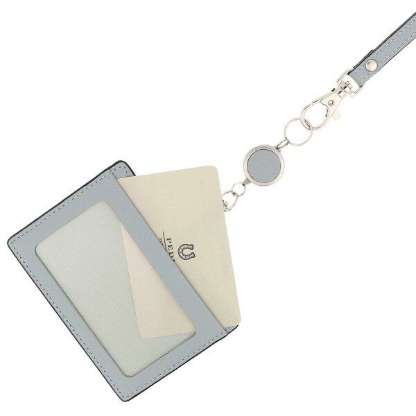 PEDIR「PEDIR(ペディール) ディアシュリンク 本革 リール付IDケース」|定期入れ|