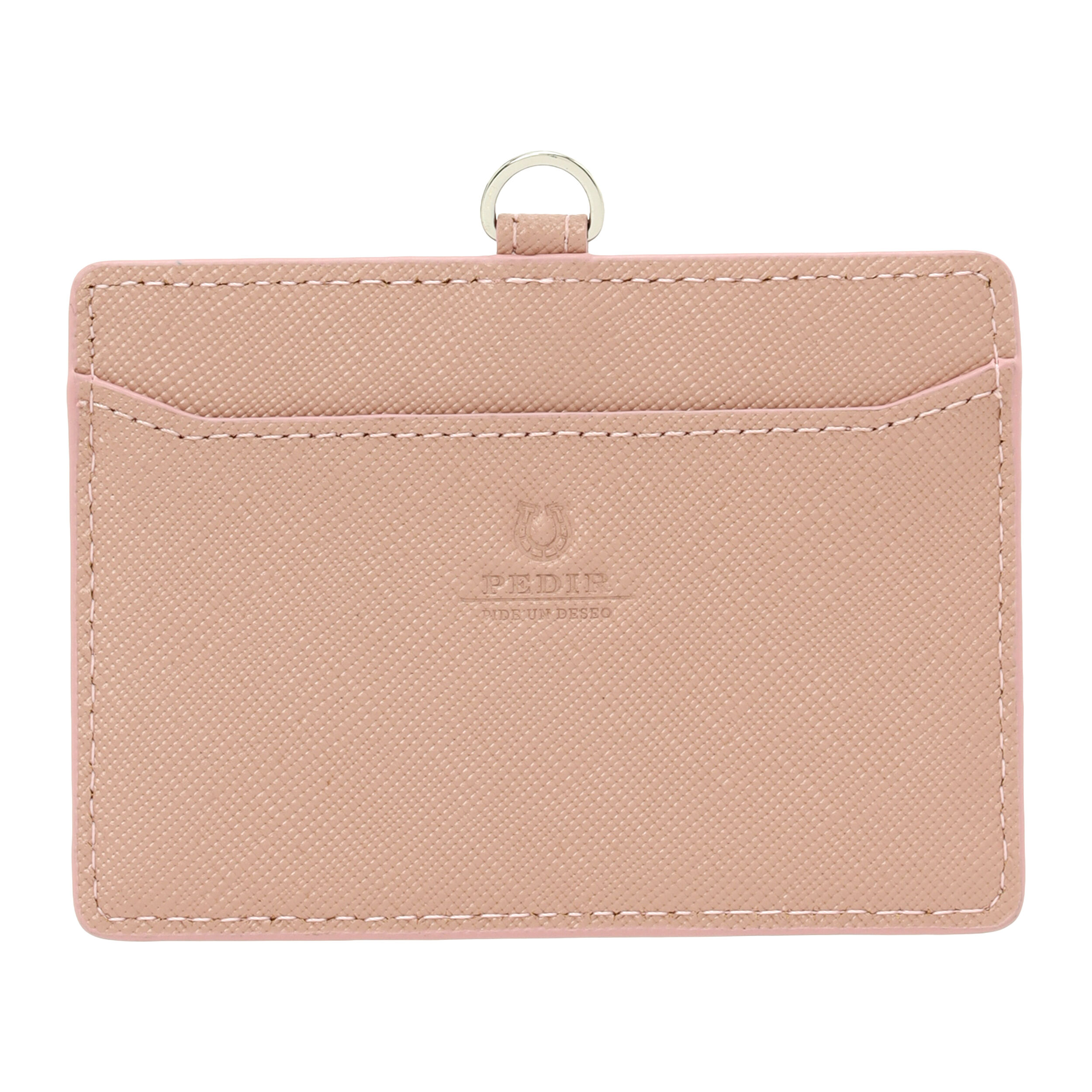 PEDIR「PEDIR(ペディール) リール付IDケース プリズム」|定期入れ|ﾀﾞｽﾃｨｰﾋﾟﾝｸ