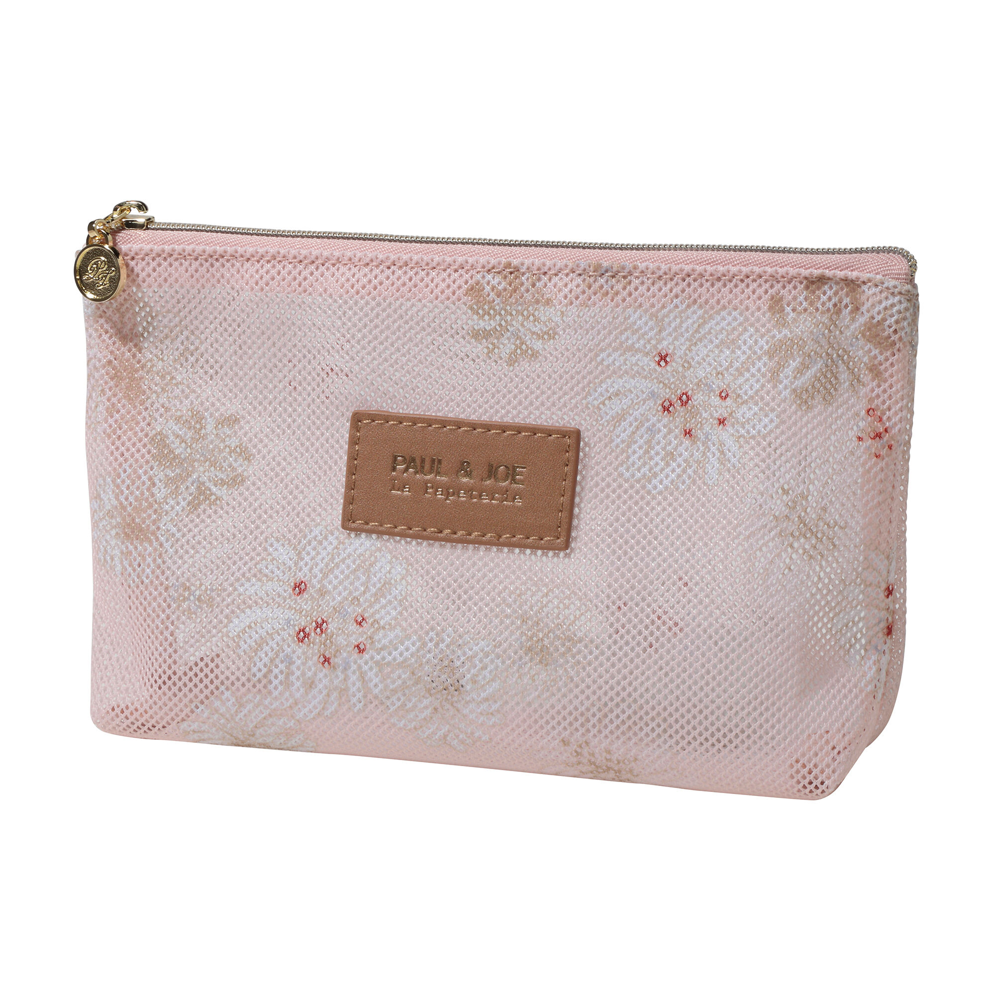 PAUL&JOE「プリントメッシュポーチ／ポール＆ジョー」|ポーチ|ｸﾘｻﾞﾝﾃｰﾑ･ﾋﾟﾝｸ