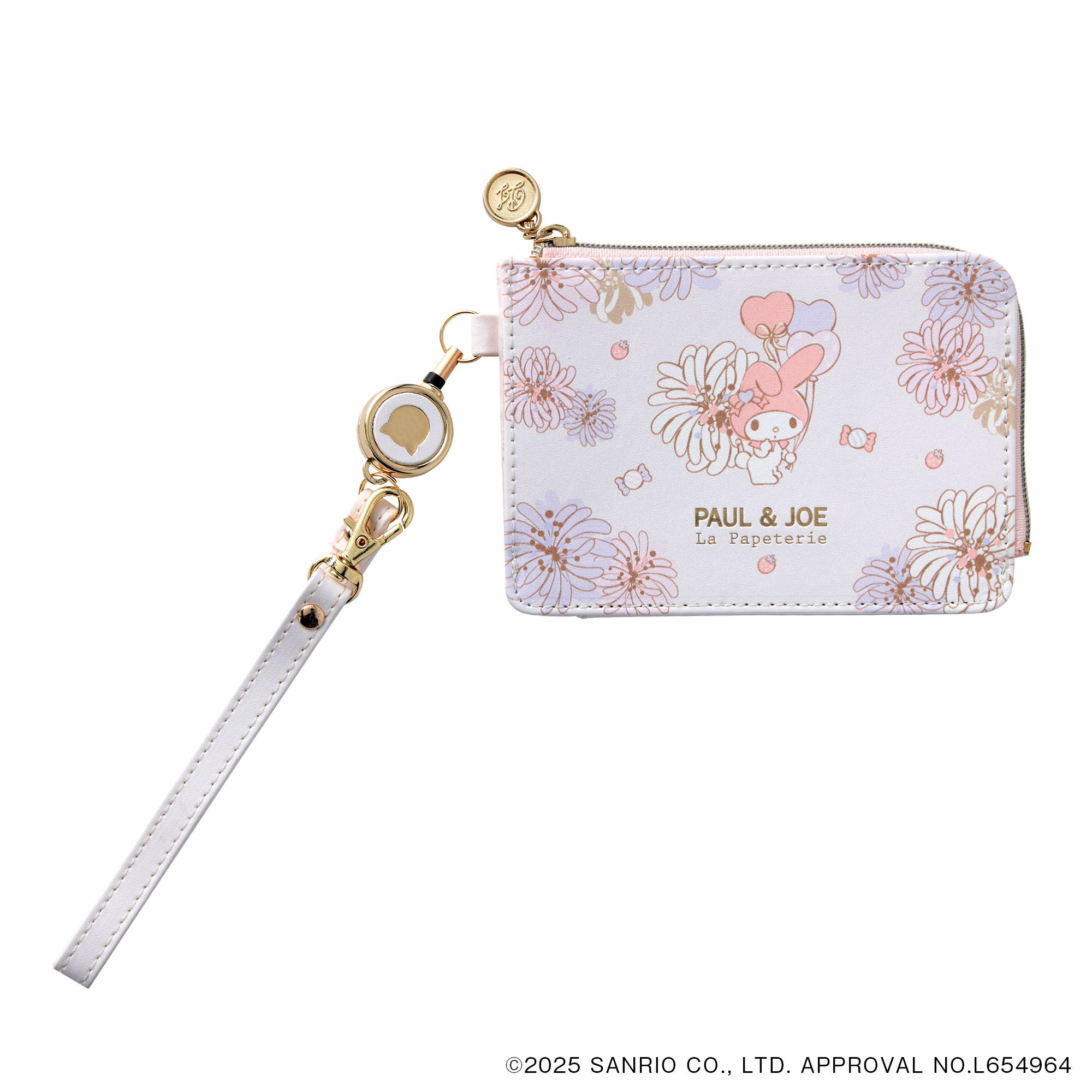 PAUL&JOE「パスケース／ポール＆ジョーｘマイメロディ」|定期入れ|ピンク