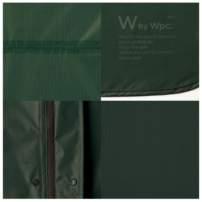 Wpc.「レインコート 自転車 wpc 通販 レディース 通勤 通学 幼稚園 送迎 軽量 丈夫 おしゃれ」|レインコート|