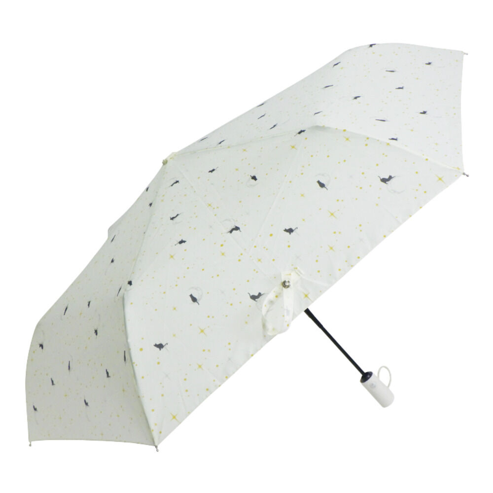 BACKYARD FAMILY「折りたたみ傘 自動開閉 レディース 通販 軽量 軽い はっ水 撥水 @quas hack」|傘|ホワイト2