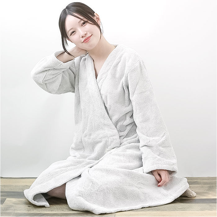 BACKYARD FAMILY「バスローブ タオル地 通販 ココチエナ cocochiena ココローブ レディース メンズ」|ルームウェア|