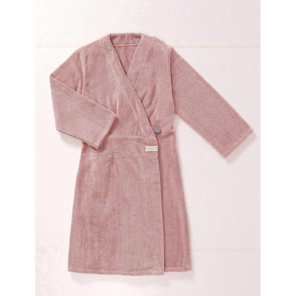 BACKYARD FAMILY「バスローブ タオル地 通販 ココチエナ cocochiena ココローブ レディース メンズ」|ルームウェア|ピンク1
