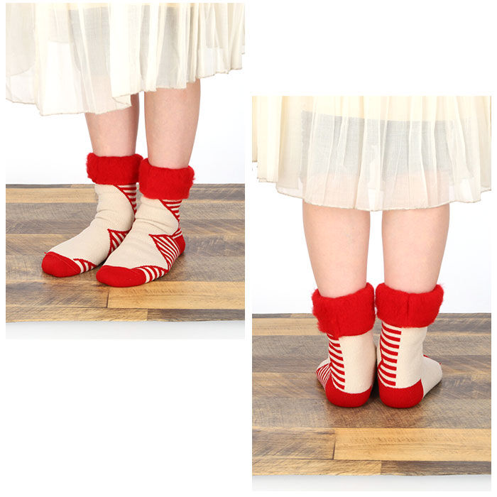 BACKYARD FAMILY「靴下 あったか レディース 通販 メンズ あったか靴下 ソックス もこもこソックス ルームソックス」|ソックス|