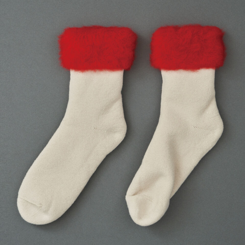 BACKYARD FAMILY「靴下 あったか レディース 通販 メンズ あったか靴下 ソックス もこもこソックス ルームソックス」|ソックス|ベージュ1