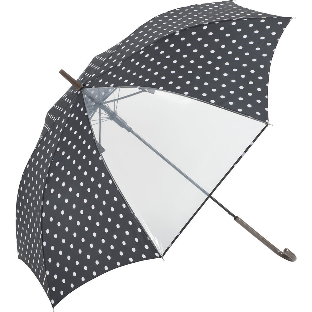 BACKYARD FAMILY「傘 キッズ 58cm 通販 長傘 かさ 58センチ 雨傘 アンブレラ 子供 子ども 女の子 女子」|傘|ブラック2