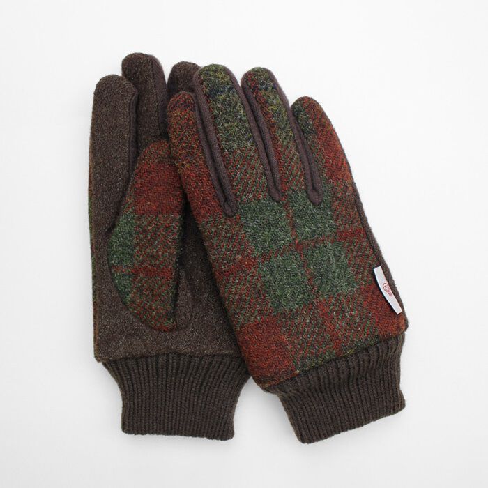 BACKYARD FAMILY「ハリスツイード 手袋 メンズ 通販 Harris Tweed グローブ 手ぶくろ」|手袋|