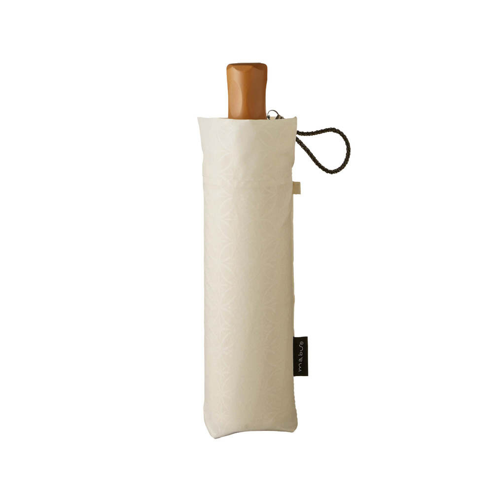 BACKYARD FAMILY「mabu 折りたたみ 傘 江戸 通販 マブ 晴雨兼用傘 晴雨兼用折りたたみ傘 雨傘 日傘」|傘|ベージュ1