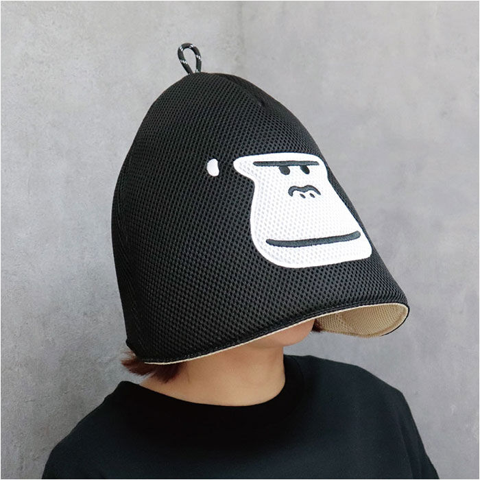 BACKYARD FAMILY「ごリラックス サウナハット 通販 メッシュハット レディース メンズ サウナ サウナグッズ 帽子」|その他|