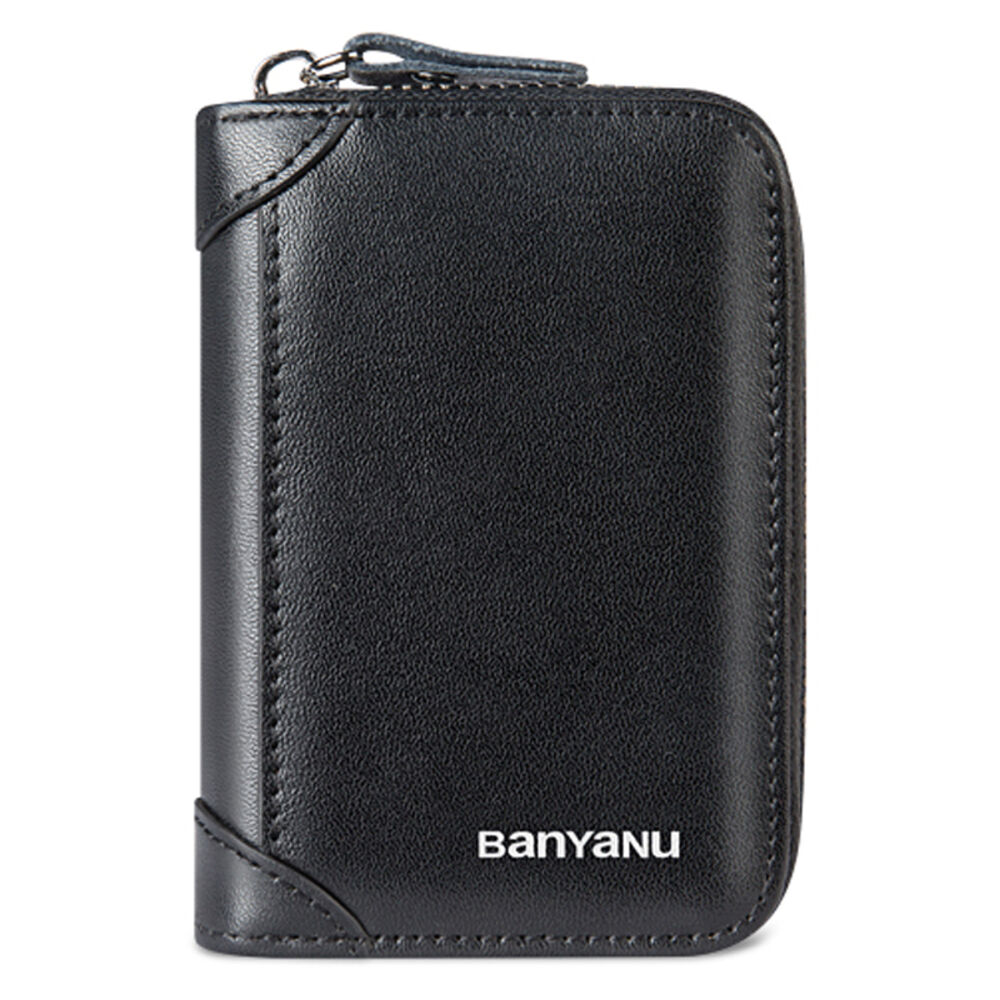 BACKYARD FAMILY「カードケース 通販 じゃばら 本革 レザー 革 大容量 たっぷり 20枚 カードホルダー」|名刺入れ・カードケース|ブラック1