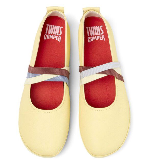 CAMPER「[カンペール] TWINS / カジュアルシューズ」|パンプス|レモンイエロー