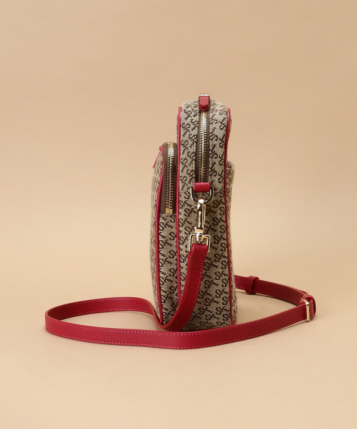 Samantha Thavasa「ST Jacquard サック デ プール」|ショルダー・メッセンジャー|