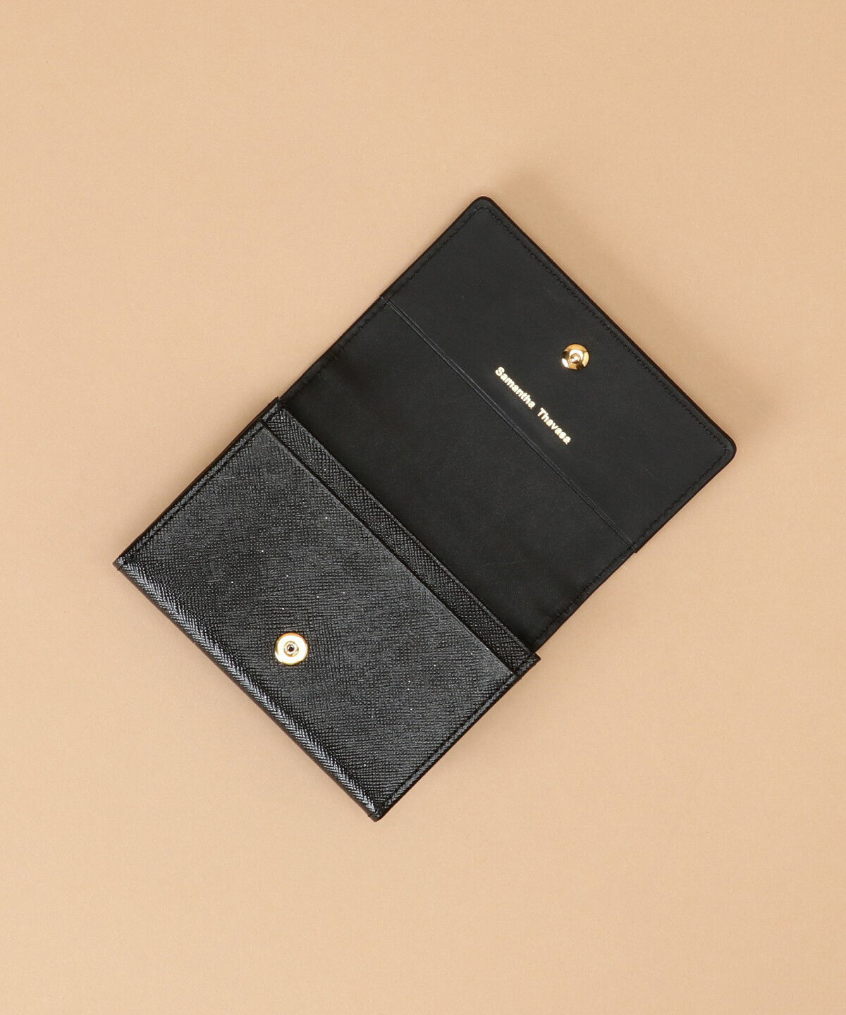 Samantha Thavasa「ラメレザービジュー カードケース」|名刺入れ・カードケース|