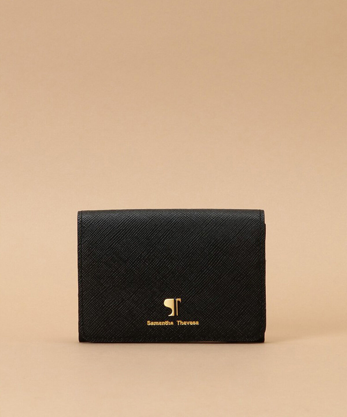 Samantha Thavasa「Pomme d'espoir ポムディスポワール バイカラーカードケース」|名刺入れ・カードケース|ブラック