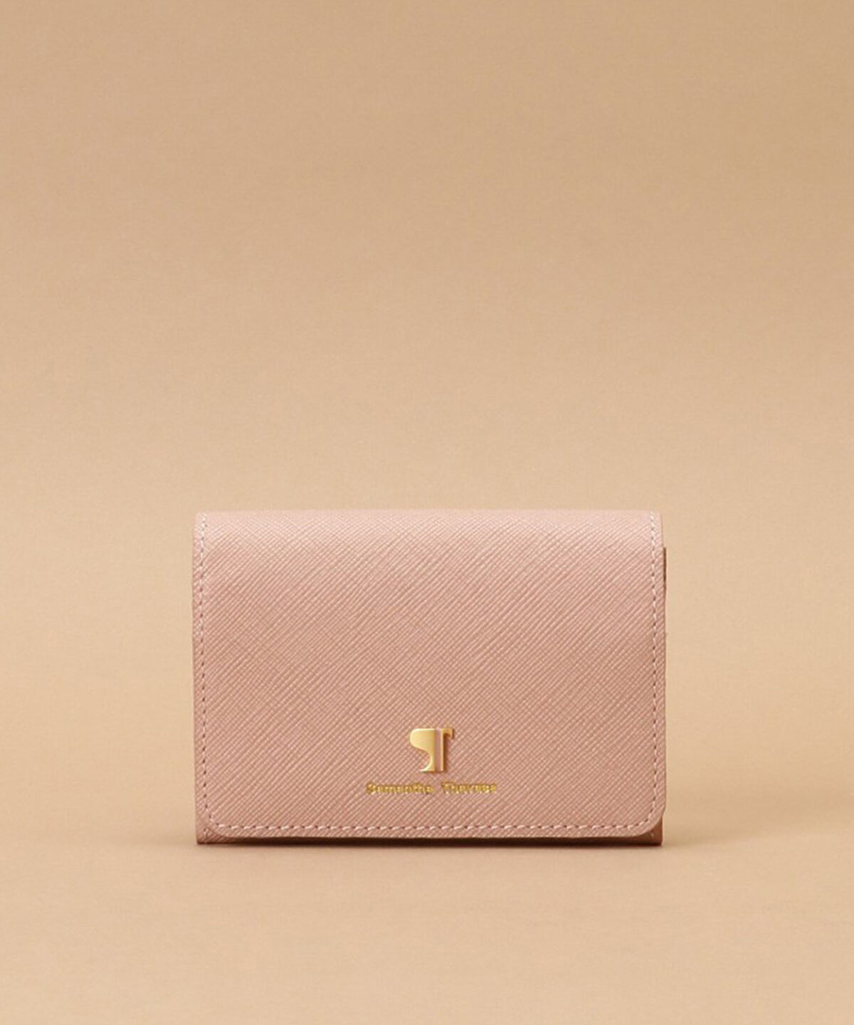 Samantha Thavasa「Pomme d'espoir ポムディスポワール バイカラーカードケース」|名刺入れ・カードケース|ベビーピンク