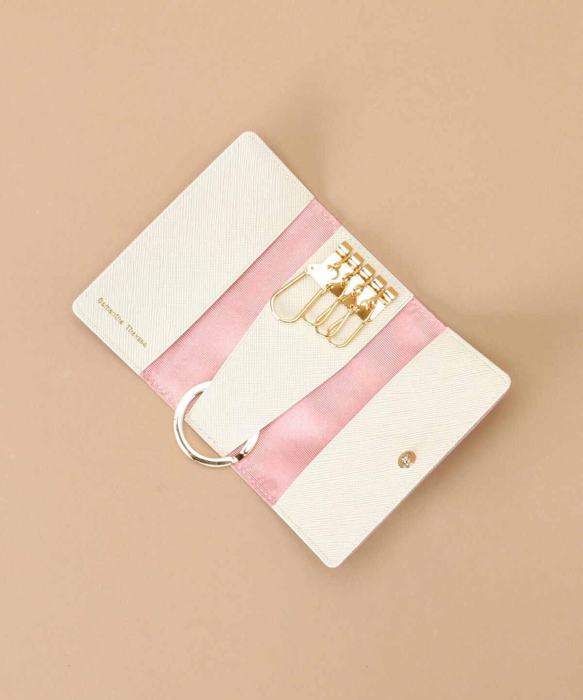 Samantha Thavasa「Pomme d'espoir ポムディスポワール バイカラーキーケース」|キーケース|