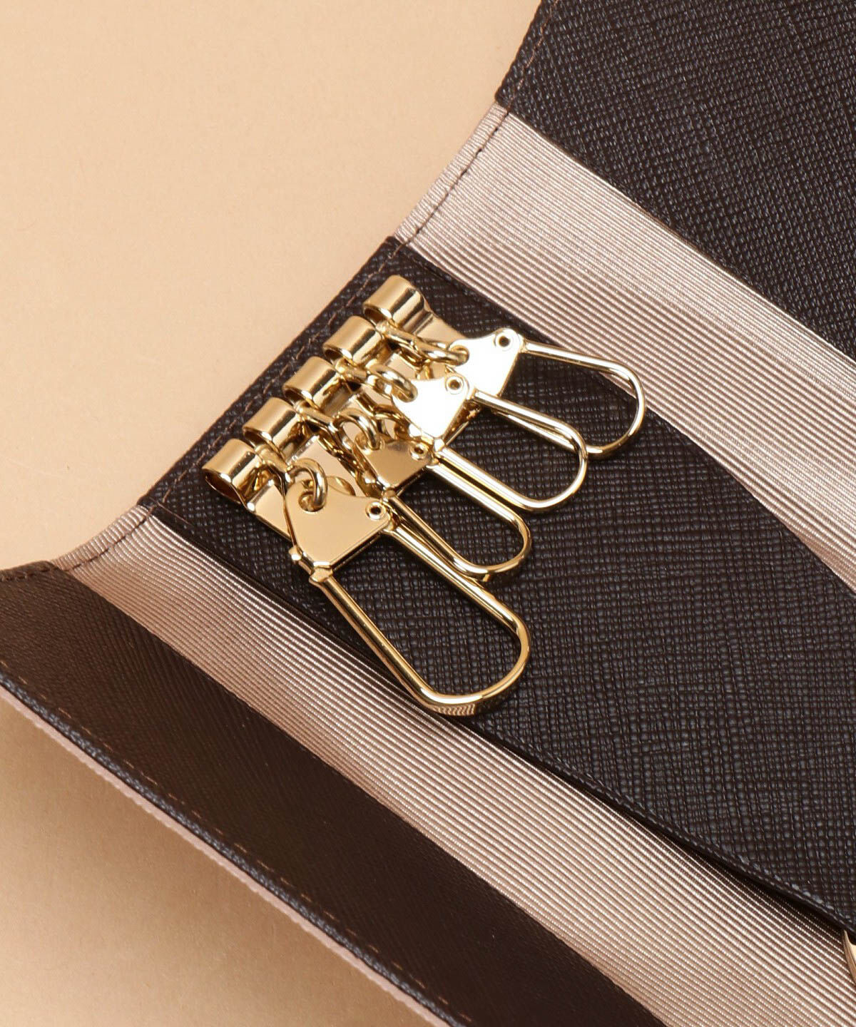 Samantha Thavasa「Pomme d'espoir ポムディスポワール バイカラーキーケース」|キーケース|