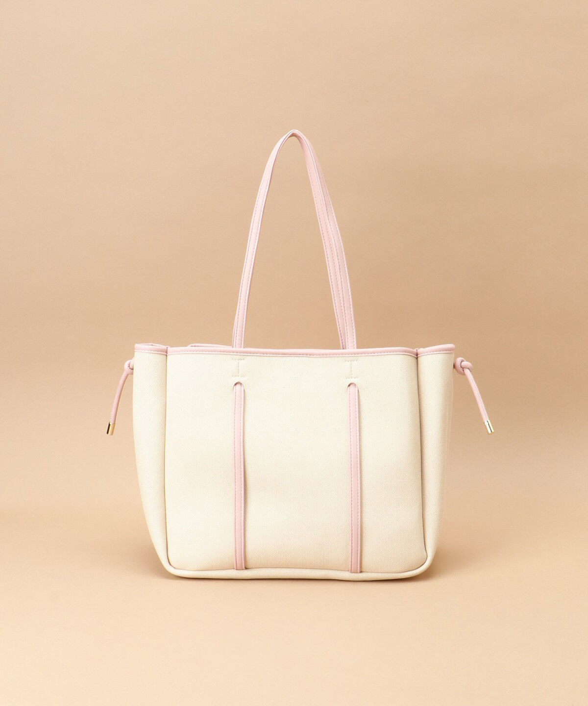 Samantha Thavasa「キャンバスデザイン 合皮トートバッグ 大サイズ」|トートバッグ|