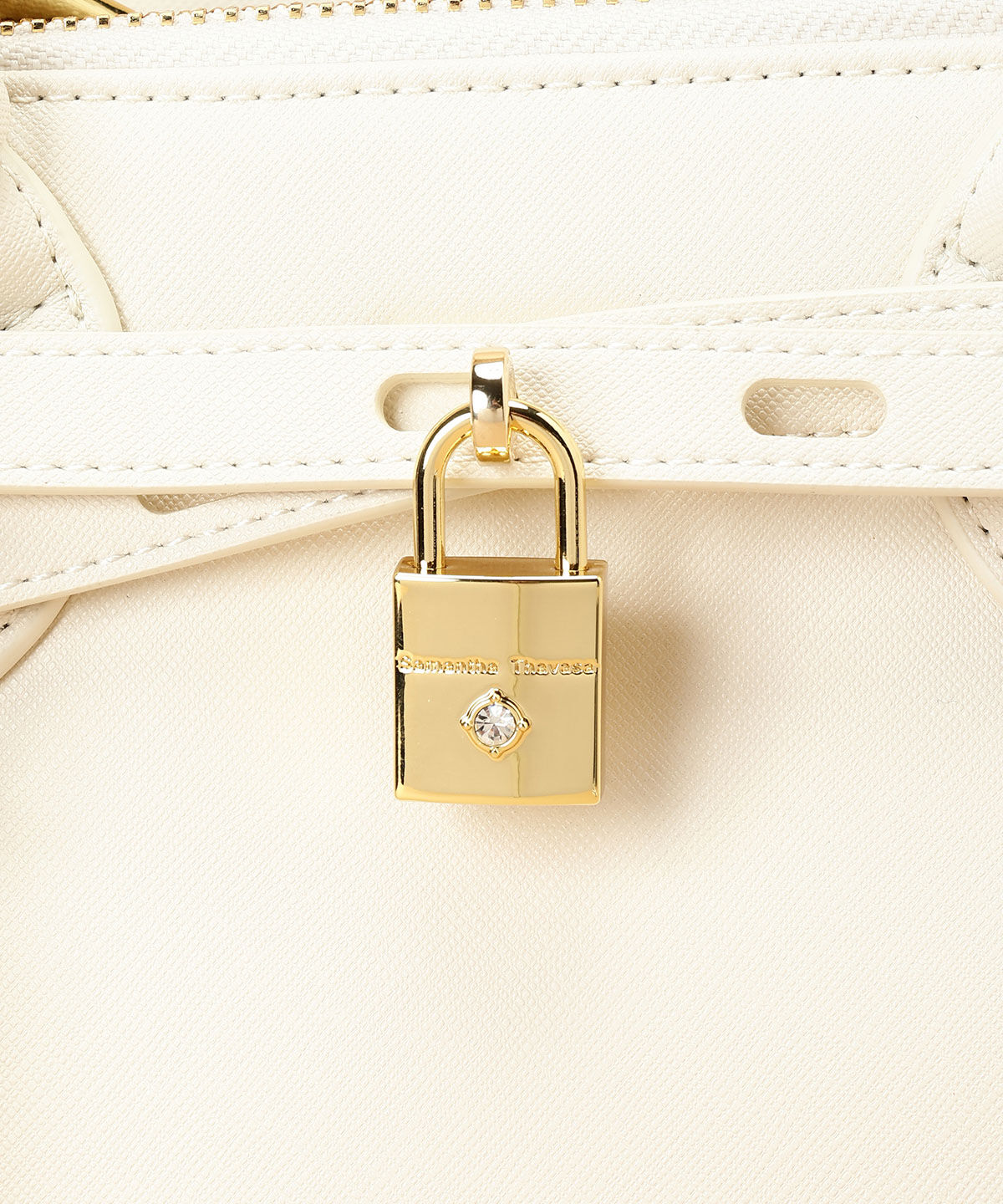 Samantha Thavasa「ベルトデザイン サマンサアゼル 中サイズ」|ハンドバッグ|