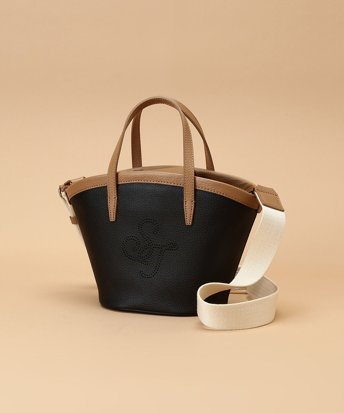 Samantha Thavasa「パンチングデザイン ミニトート」|ハンドバッグ|