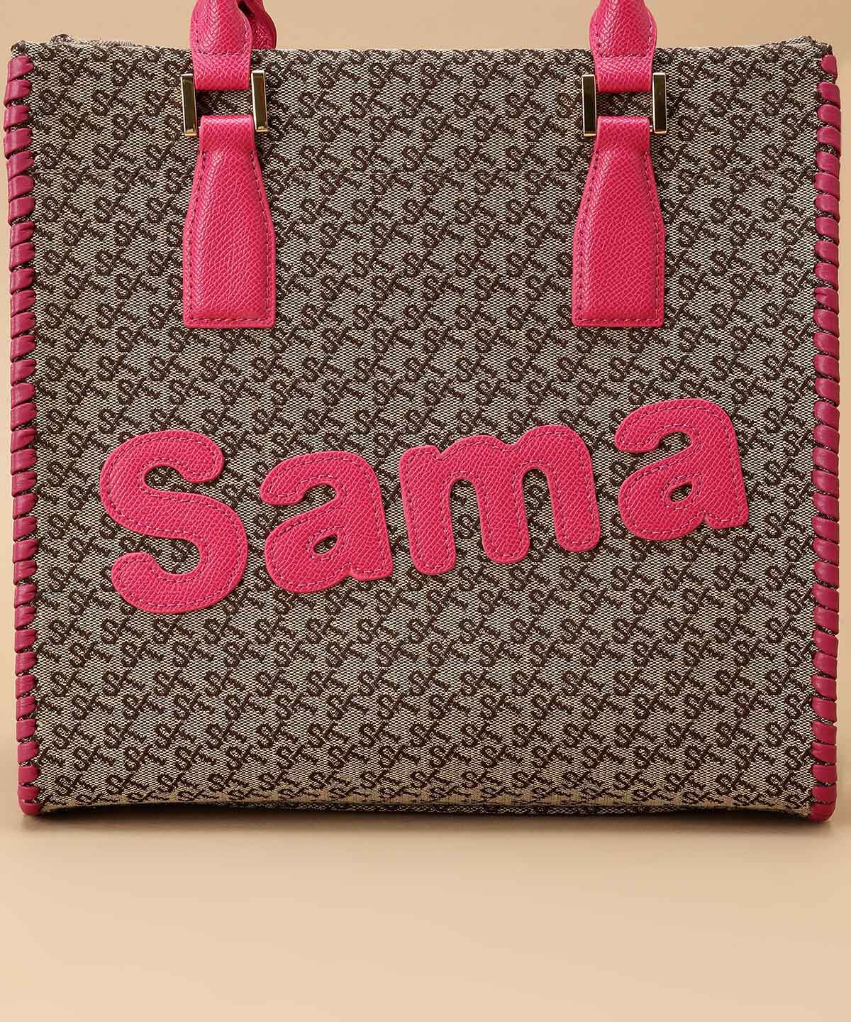 Samantha Thavasa「ST Jacquard サマタバスクエアトートバッグ」|トートバッグ|