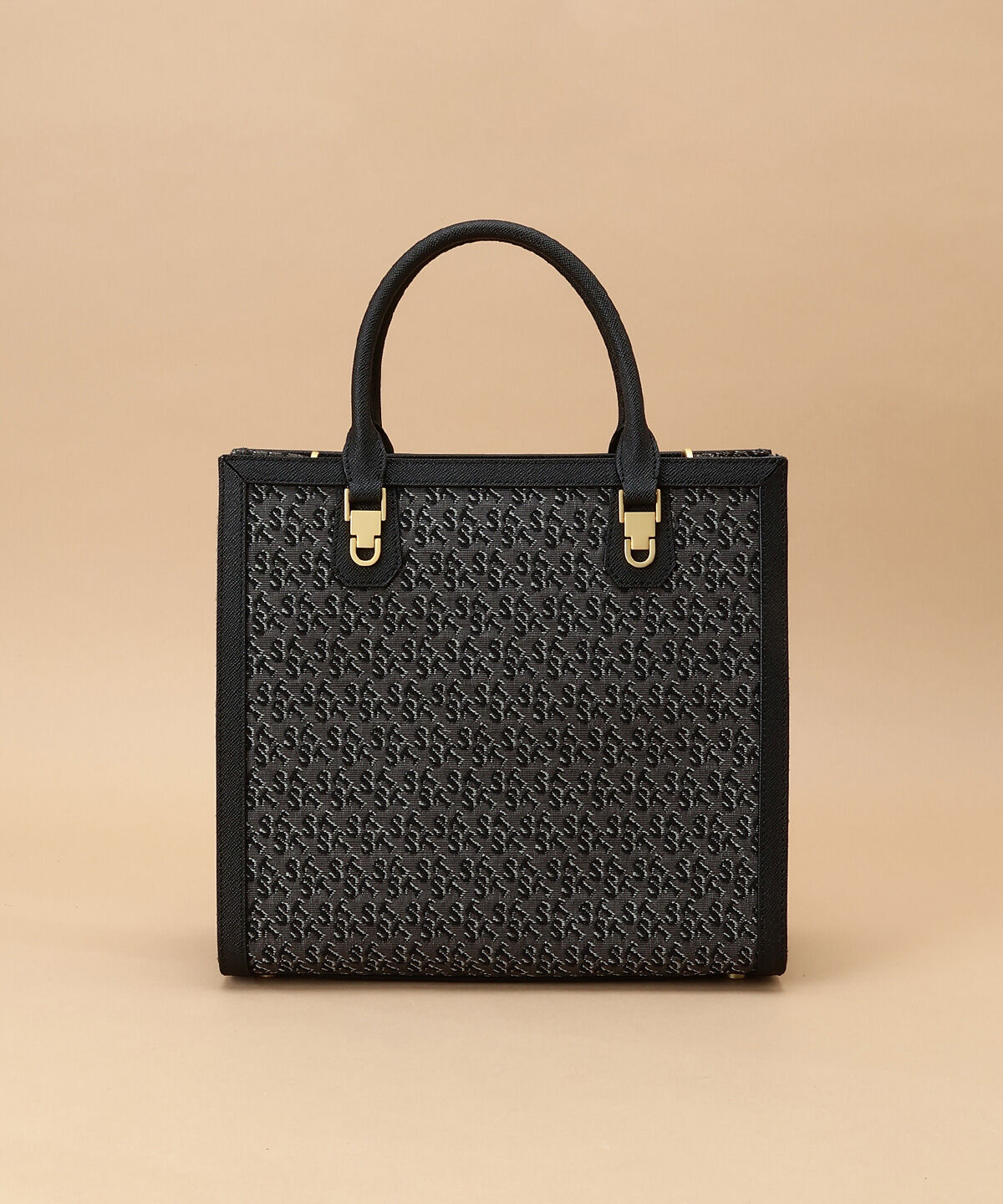 Samantha Thavasa「ST Jacquard シルエット スクエアトートバッグ」|トートバッグ|