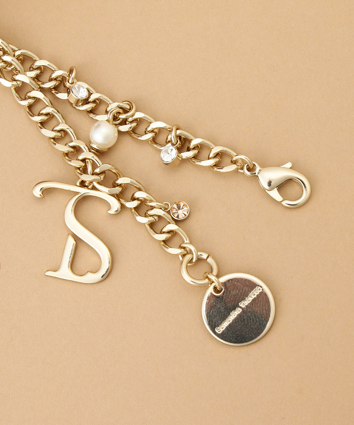 Samantha Thavasa「ソフトファーロゴチャーム」|チャーム・キーホルダー|