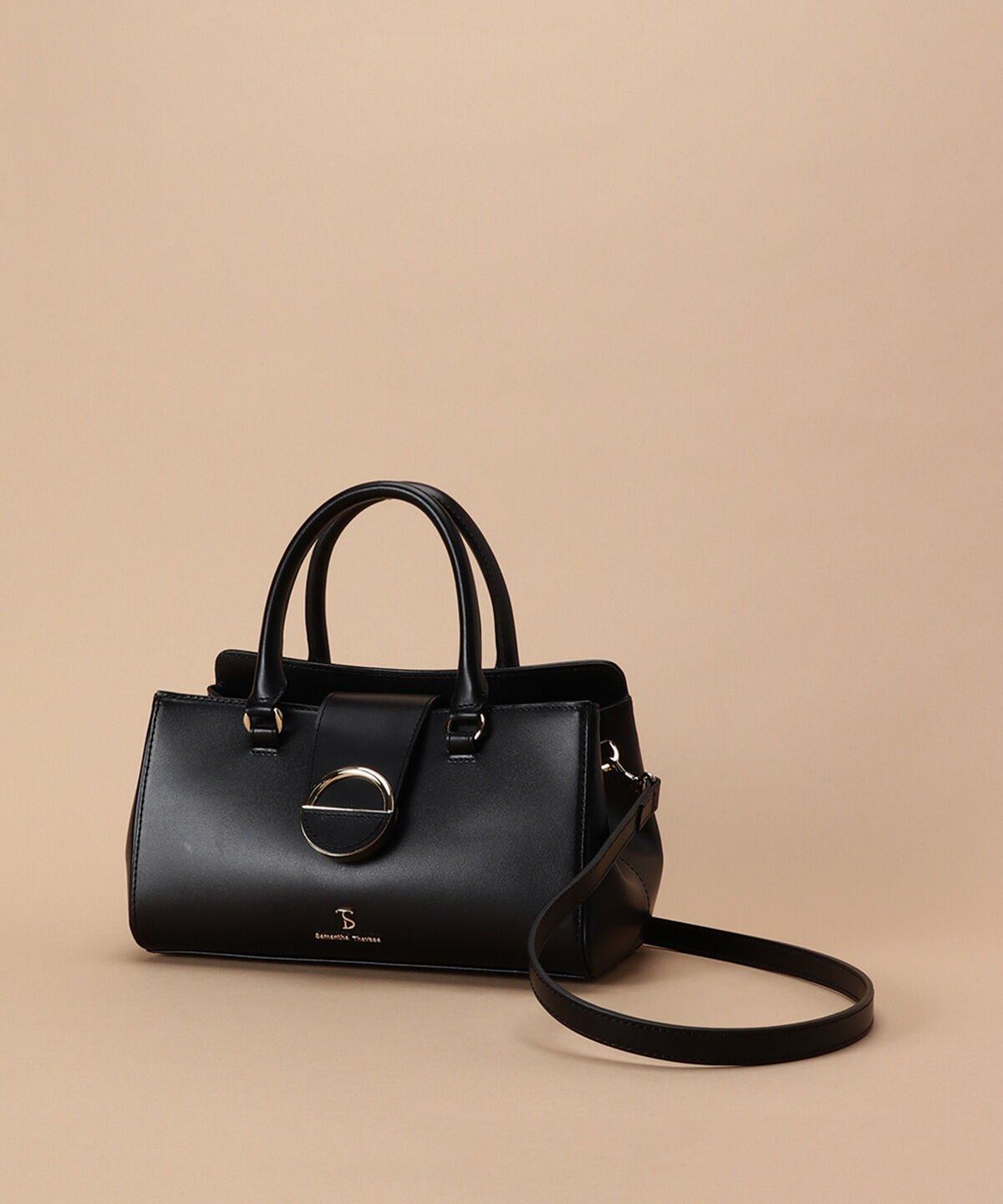Samantha Thavasa「ベルトモチーフ レザーハンドバッグ」|ハンドバッグ|