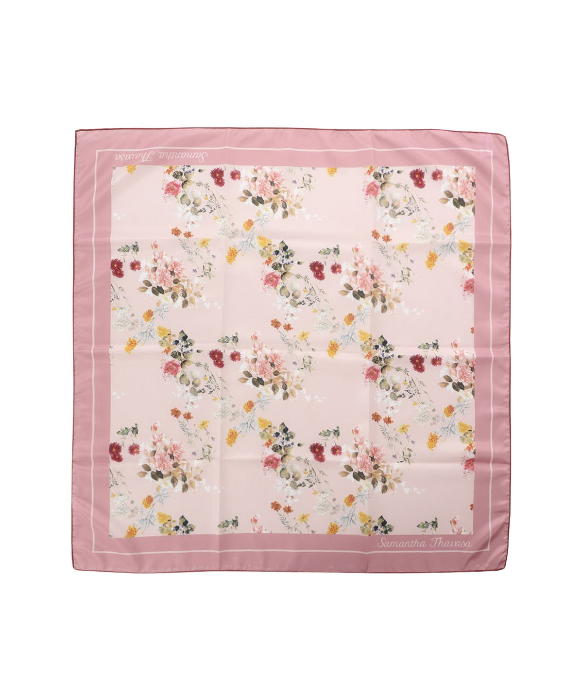 Samantha Thavasa「フラワースカーフ」|その他|ﾋﾟﾝｸﾍﾞｰｼﾞｭ