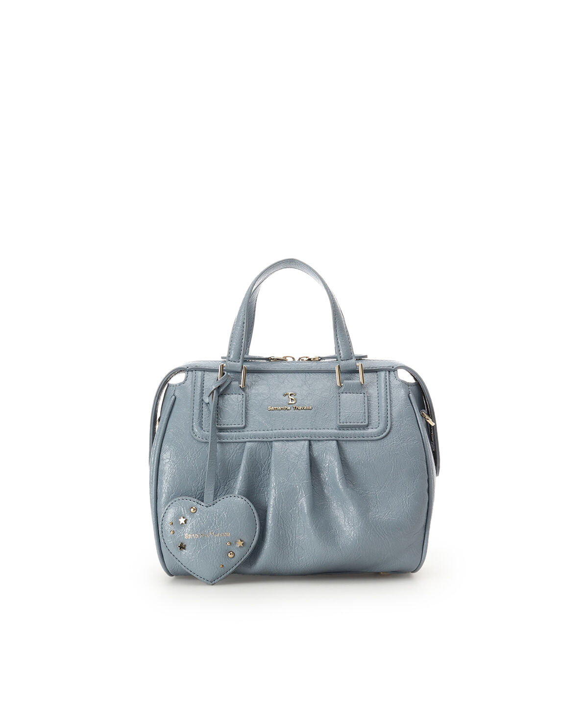 Samantha Thavasa「スタッズ サマンサアンビシオン」|ハンドバッグ|ライトブルー