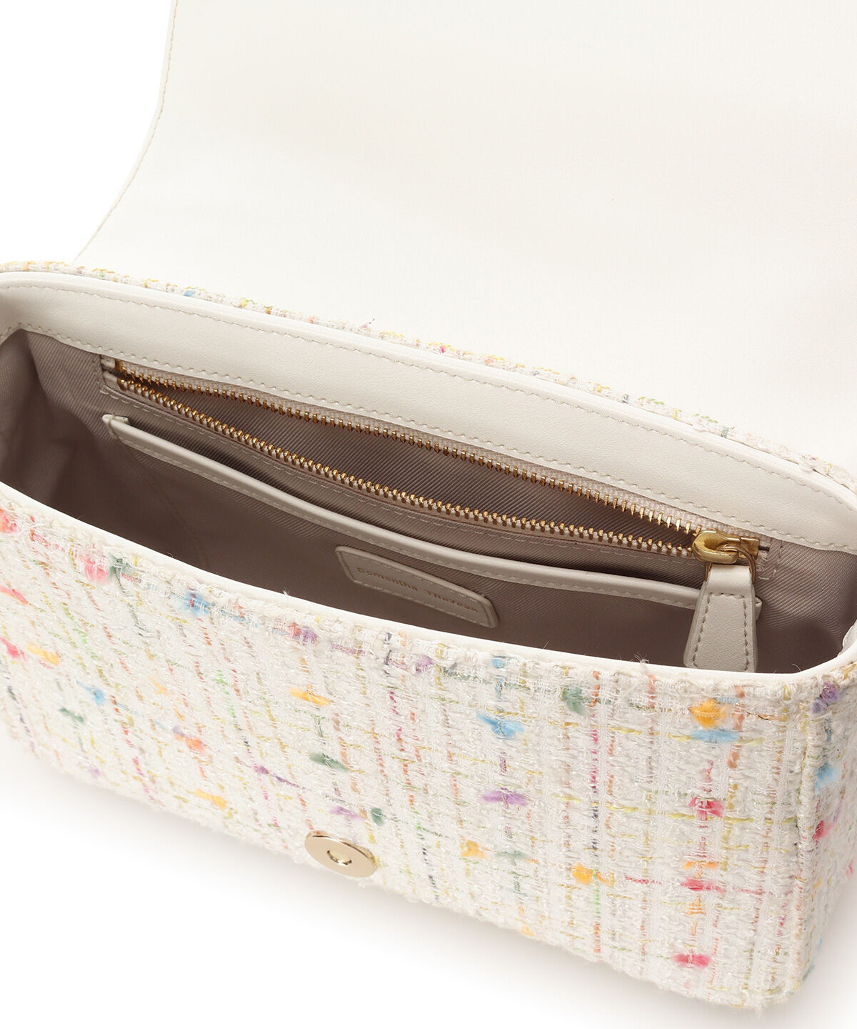 Samantha Thavasa「カラフルツイード ショルダーバッグ」|ショルダー・メッセンジャー|