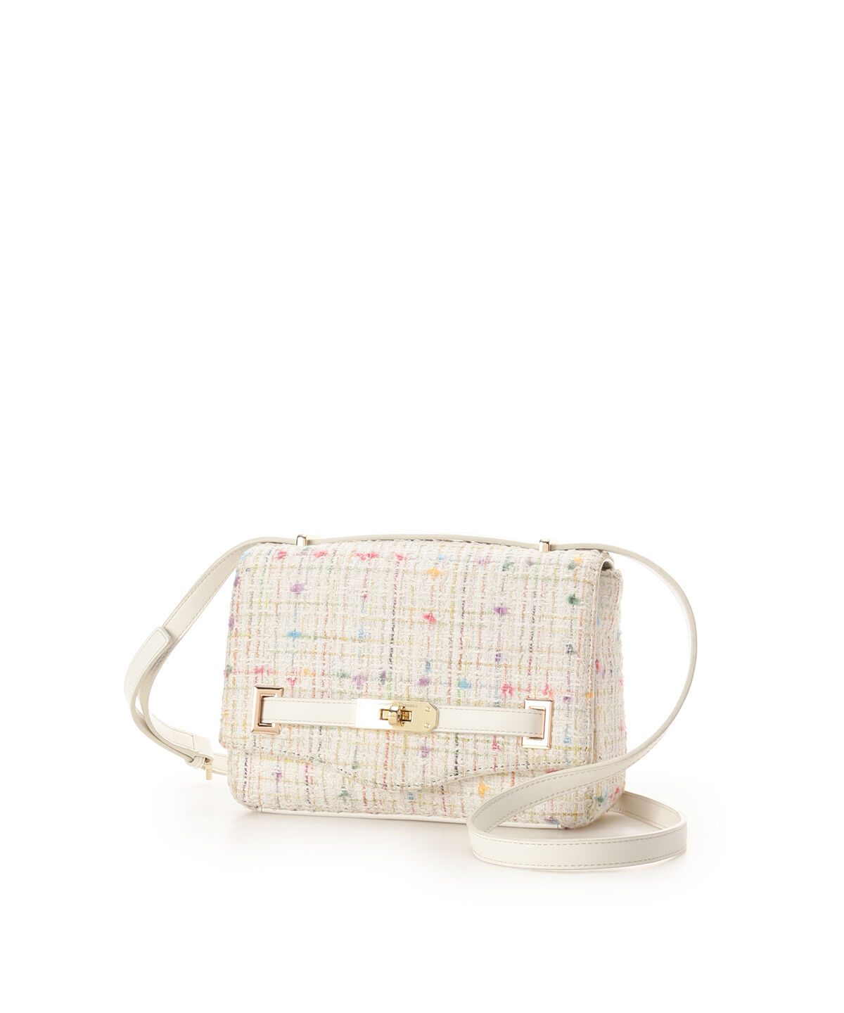 Samantha Thavasa「カラフルツイード ショルダーバッグ」|ショルダー・メッセンジャー|