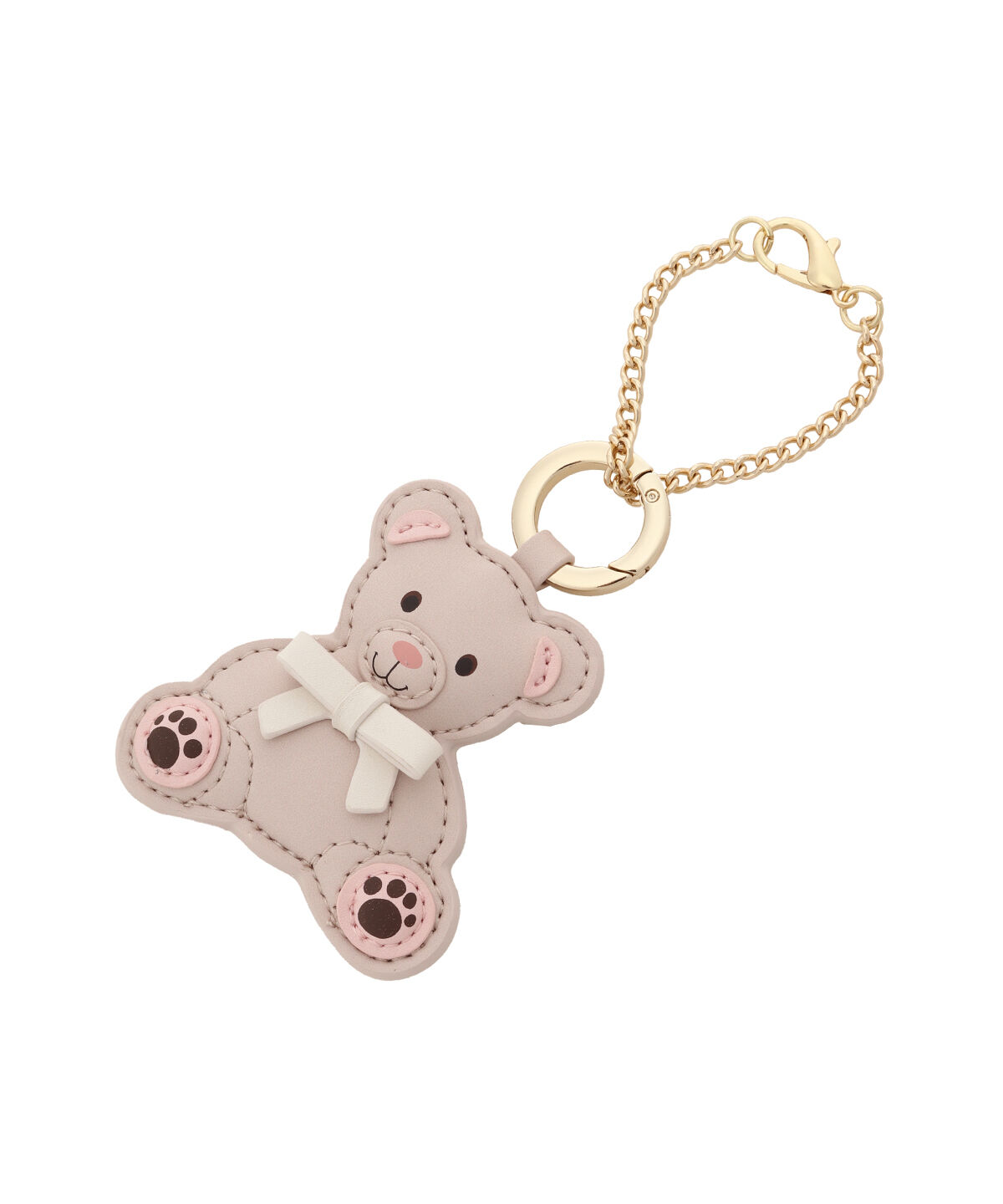 Samantha Thavasa「ベアモチーフ ミラーバッグチャーム」|チャーム・キーホルダー|ﾋﾟﾝｸﾍﾞｰｼﾞｭ