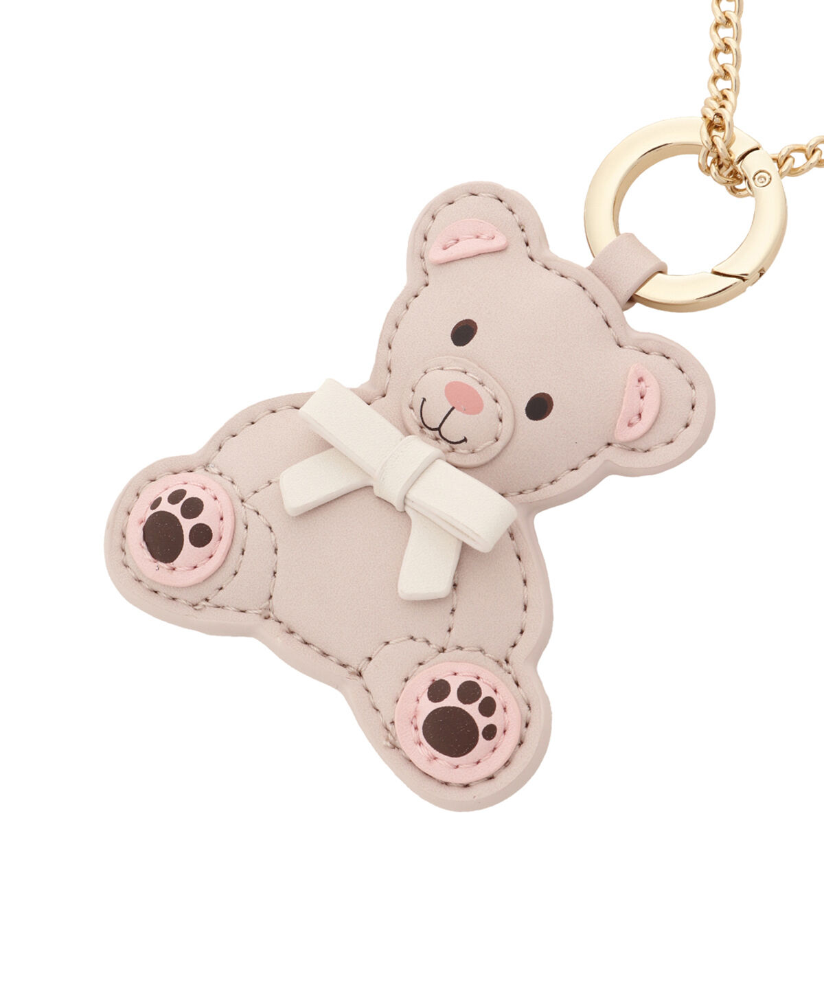 Samantha Thavasa「ベアモチーフ ミラーバッグチャーム」|チャーム・キーホルダー|