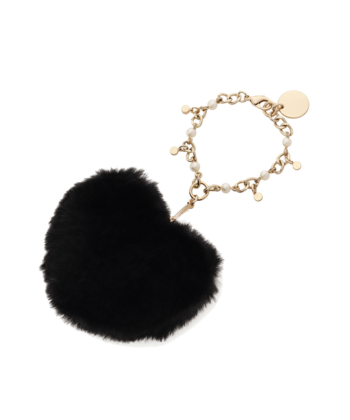 Samantha Thavasa「ハートファーバッグチャーム」|チャーム・キーホルダー|