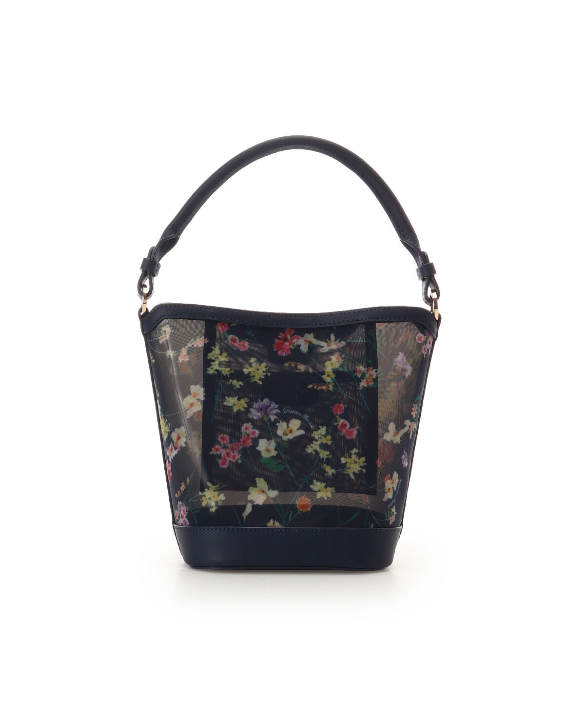 Samantha Thavasa「フラワーモチーフチュール ワンハンドルバッグ」|ハンドバッグ|